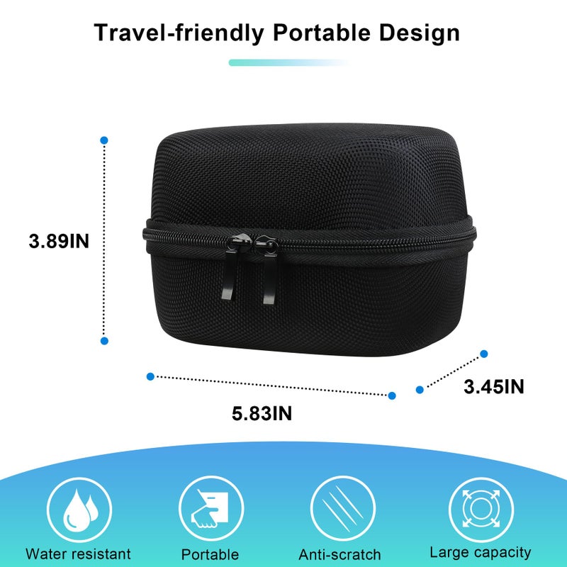 BOVKE Travel Carrying Case Compatible with Sony Alpha ZV-E10 - APS-C Mirrorless Digital Vlog Camera with 16-50mm Interchangeable Lens  Black - Image 5